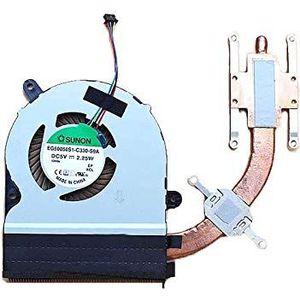 LMNCBVYA FCQLR Laptop CPU Fan HeatSink for Asus VivoBook S301L S301 S301LP - High-Performance Standalone Graphics Cooling Fan (EG50050S1-C330-S9A)