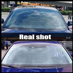 Kleurfolie voor de auto, lichtblauw, 70% autovoorruit, getinte folie, UV 99% zonwerende folie, achterruit, inkt, 75 cm x 3 m