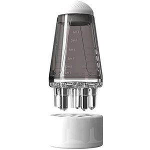 Haarolie-applicator, hoofdhuid applicator kam, hoofdhuid massaborstel en haarapplicator fles, haarapplicator kam, borstel roller, haarhoofdhuid voor haarbehandeling, medicijnen, etherische olie