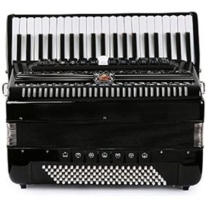 Piano accordeon, examen spelen beginner volwassen professional 60/96/120 bas triple en quadruple riet, inclusief schoudertas, riem, stofkap, enz., geschikt voor beginners (11)