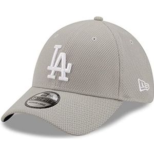 New Era Dames Flexfitted Caps MLB Los Angeles Dodgers Diamond Era 39Thirty, grijs, 54/57 cm