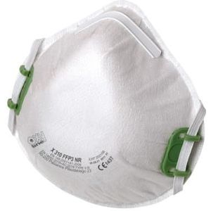 10x FFP3 NR beademingsmasker halfmasker stofmasker Oxyline zonder ventiel | Geproduceerd in de EU | CE 1437