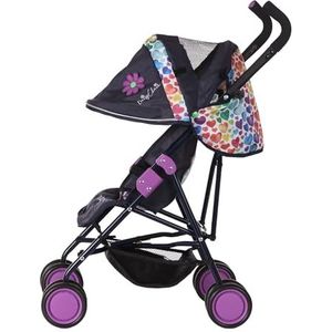 Daisy Chain Zipp Max-poppenbuggy - Voor kinderen van 4 tot 9 jaar (Rainbow Hearts)
