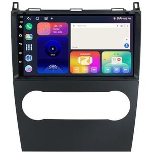 Android 14 autonavigatie in-dash autoradio-ontvanger voor Benz B200 A B Class W169 2009-2012 dubbel Din 9 inch touchscreen autoradio met Bluetooth handsfree RDS SWC(H 4Core 1+32G)