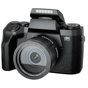 64MP Digitale Foto Camera SLR DSLR For Fotografie Autofocus 4K Vlog Camcorder 4 ""Scherm Webcam Video Camera HD camera (Color : 32G SD Card, Size : Full Set)