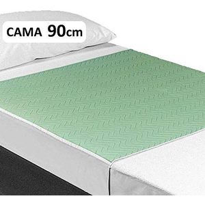 OrtoPrime Bedonderlegger, wasbaar, absorberend, waterdicht, 4-laags, meer dan 200 wasbeurten, 90 x 85 cm