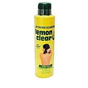 Heldere citroenmelk, oplichtende en witmakende melk met fruitzuren voor zwarte huid zonder hydrochinon