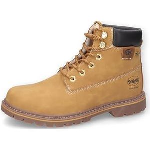 Dockers by Gerli Combat Boots voor heren, sport- en outdoorschoenen, waterafstotend, warm gevoerd, Golden Tan 910, 41 EU
