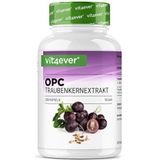 OPC Druivenpitextract - 300 capsules - 1000 mg extract met 700 mg OPC - hoogste OPC gehalte volgens HPLC - laboratoriumgetest OPC van Europese druiven - veganistisch - hoge dosis
