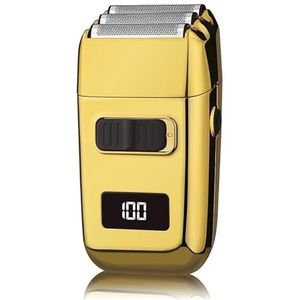 Electric Razor, Electric Razor for Men Face, with 3-Blade, Rechargeable Waterproof Close Shave Trimmer with LED Display for Face/Beard/Head Shavers, Portable Travel Electric Shaver(Yellow)