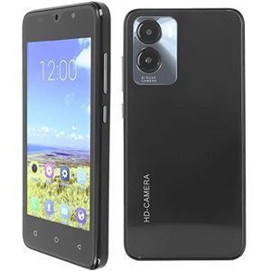 Smartphone, FM-radio Dual SIM Dual Standby 100‑240V 2GB RAM 16GB ROM Smart Phone voor Dagelijks Gebruik (EU-stekker)