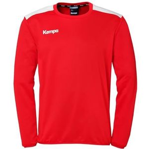 Kempa Emotion 27 Training Top Trainingsshirt, rood/wit, XL, unisex volwassenen, Rood/Wit, XL