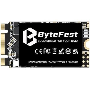 ByteFest - SSD - M.2 2242 - 256GB - NGFF SATA III 6Gb/s - Interne Solid-State Unit