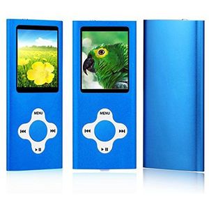 ES Traders, muziekspeler van de 4e generatie, 1,8 inch, 8 GB intern geheugen, blauw. blauw/UK-8 GB MP3-blauw.