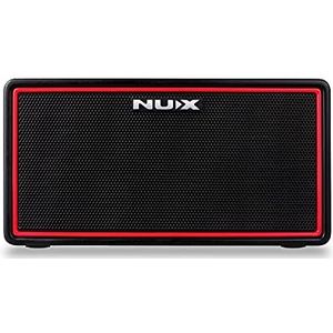 Nux Mighty Air Stereo Oefenversterker, Modellerende Oefenversterker voor Elektrische Gitaar en Bas (2-inch Luidsprekers, Bluetooth & Draadloos Boordsysteem, Ingebouwde Oplaadbare Batterij), Zwart