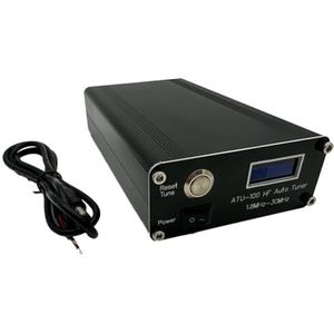 Asyduey ATU-100 Auto Tm DIY Open Source N7Ddc Amateur Radio Communicatie Zwart Draagbare Kortegolf Stations
