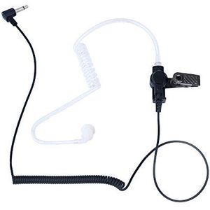 KEYBLU Bewakingsset akoestische slang hoorschelp voor 2-weg radio (3,5 mm)