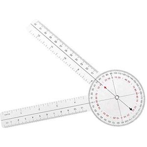 Goniometer Medische Gezamenlijke Heerser Gekalibreerd Orthopedie Hoek Regel 13 '33Cm Meetinstrument Snijden Tool