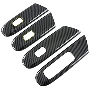 Binnendeur Trekgrepen Voor Mercedes Voor Benz C Klasse W206 2022 2023 Interieur Accessoires ABS Deur Inner Handgrepen Strip Decoratieve LHD(Single Button)