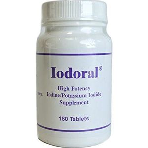 Optimox: Iodoral - Jod/Kaliumiodid-Präparat - 180 Tabletten