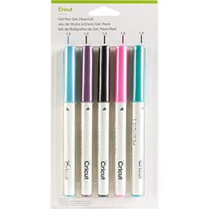 Cricut Gel Pen Set 5/Pkg-Peacock