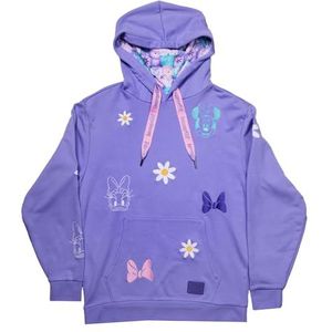 Loungefly - Disney Daisy 85th Anniversary - Hoodie - Multicolor - Officieel Gelicentieerd