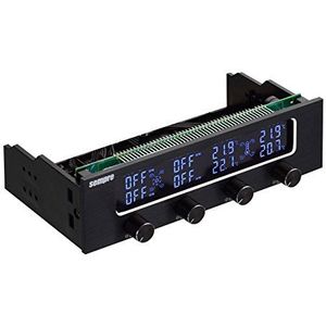 Sempre SE-MP5FC4-BL 4x ventilator controller met LCD-display
