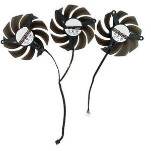 82MM 12V GPU grafische kaarten koelventilatoren voor Gainward voor RTX 3060 3070 3080 3090 RTX3070Ti RTX3080Ti FD8015U12D VGA koelventilator(1 set 3pcs)