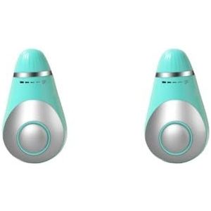 2 Set van Mini Handheld Slaap Aid Instrument Drukontlasting Slaap Apparaat Blauw