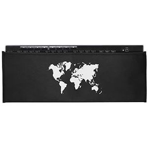 kwmobile hoes geschikt voor Logitech MK270 Wireless - Beschermhoes voor toetsenbord - Keyboard cover - Wereldkaart design