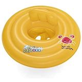 BESTWAY - Zwemveiligheidsstoel Swim Safe A - Opblaasbaar - 32096A - Geel - Vinyl - 65 cm x 26 cm - Kinderveiligheid - Buitenspeelgoed - Zwembad - Baby - Vanaf 6 maanden
