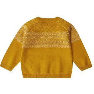 Stellou & Friends Trui  geel / wit
