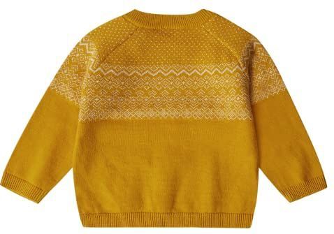 Stellou & Friends Trui  geel / wit