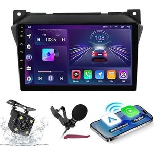 Android 14 Autoradio Navi voor S-uzuki Alto 2009-2016 9 ""Schermradio met draadloze carplay Android Auto GPS Navigatieondersteuning Bluetooth 5.0 HIFI FM 5G-WiFi SWC MIC-camera,M200s