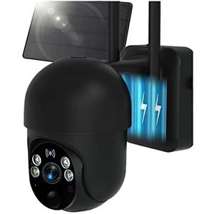 Groothoek beveiligingscamera, 4G Bewakingscamera 1080P Solar Ip Camera Wifi Cctv Smart Home Bewegingsdetectie Video Surveillance Nachtzicht outdoor Batterij Eenvoudig in te stellen (Size : WiFi Camer