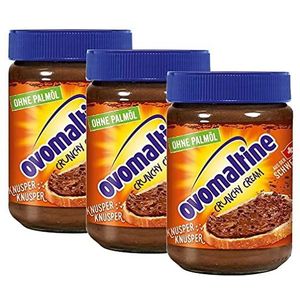 Ovomaltine Crunchy Cream zonder palmolie, verpakking van 3 (3 x 380 g)