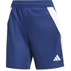 adidas Voetbal - Teamsport Textiel - Shorts Tiro 24 Training Short Dames Blauw Wit 2XL (50-52)