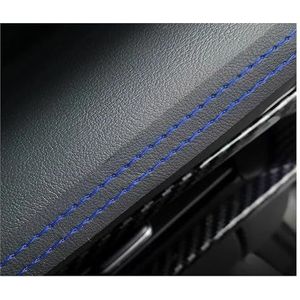 Auto Interieurstrips Autodecoratie Zelfklevende Sierlijst Auto-interieur Styling Dashboard PU Lederen Decoratielijn DIY Gevlochten Strip Decoratieve Onderdelen (Kleur : Blauw, Size : 50cm)