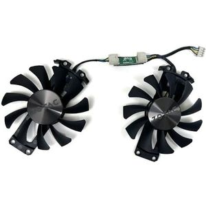 Koelventilator 75MM 4PIN GA81S2U voor ZOTAC GTX950 960 GTX970 1060Ti PCI-EDC GTX960 grafische kaartventilatoren