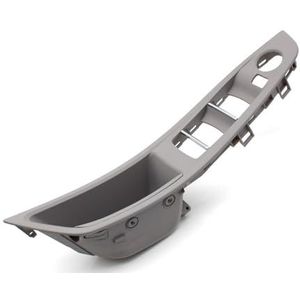 Binnendeur Handvat Auto Voor BMW 5 Serie F10 F11 520i 523i 525i Voor Links Beige Zwart Bruin Auto Interieur F10 Deurarmsteun Paneel Deurgreep Vervanging(Model B Gray)