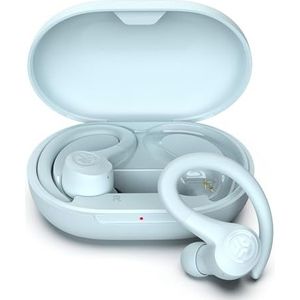 JLab Go Air Sport+ - True Wireless Hoofdtelefoon - Lichtblauw - Bluetooth - Zweetbestendig