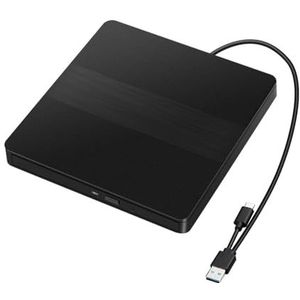 Draagbare 2-in-1 USB 3.0 externe optische schijven DVD CD-speler schrijfschijf for laptopcomputer Soepele werking