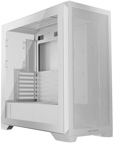 Modecom - VOLCANO EXPANSE S MIDI - PC-behuizing - Wit - mATX, Mini-ITX