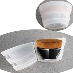 Zeshoekige diamant korte handvat magische basis make-up borstel hoge kwaliteit vloeistof bb crème blush borstel