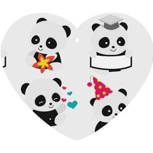 6Pcs Opknoping Luchtverfrissers Voor Auto Diffuser Ornamenten Leuke Baby Panda Vernieuwen Lucht Geurige Voor Meisjes Vrouwen Auto Interieur Gift Set Grappige Auto Accessoires Decor Lavendel