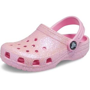 Crocs Kids' Classic Glitter Clog 29-30 Eu Flamingo