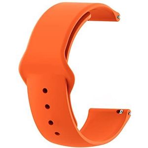 LUGEMA Smartwatch Accessory 22mm Silicone Strap Is Used Compatible With Smartwatch DT78 L9 L13 Wearable Wristwatch Strap (Color : Orange, Size : 22mm)