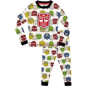 Transformers Jongens Pyjama's Lekker Passen Grijs 104