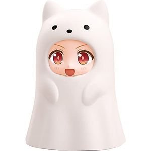 Good Smile Company - Nendoroid More - Kigurumi Face Parts Case - Ghost Cat White Version