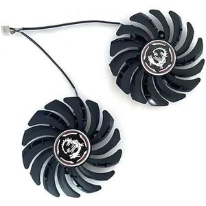 Koelventilator 87MM PLD09210S12HH 4PIN GPU-ventilatoren voor MSI GTX1650 Super 1660 1660Ti voor GAMING X grafische kaartventilator